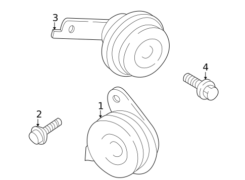 Anti-Theft Components for 2004 Toyota Echo #1