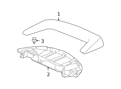Stowage Compartment for 2005 Toyota Solara #0