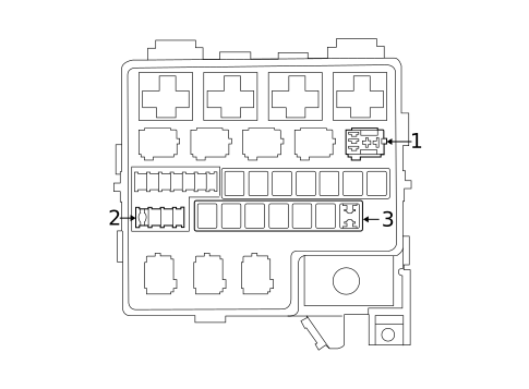 Horn for 2010 Chrysler Sebring #0