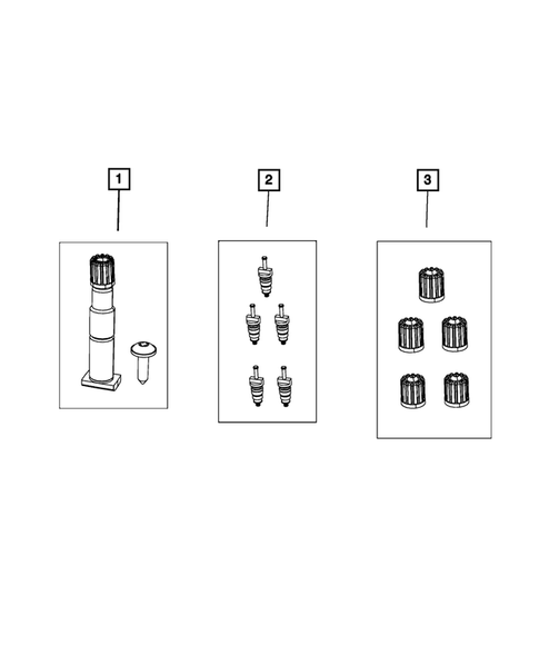 Tire Monitoring System for 2016 Chrysler Town & Country #0