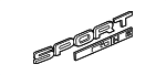 LR107857 - Body: Nameplate for Land Rover: Range Rover Sport Image