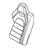 976885806ALBLK - : Seat Back Cover for Porsche: Panamera Image