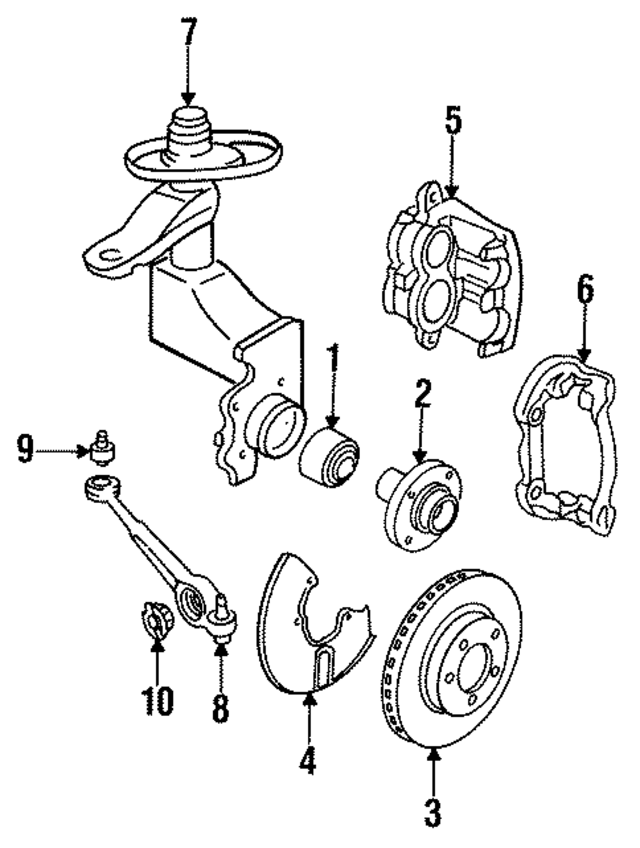 443498625C - Suspension: Wheel Bearing for Audi Image