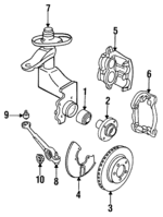 443498625C - Suspension: Wheel Bearing for Audi: 100, 100 Quattro, 200, 200 Quattro, 5000, 5000 Quattro Image