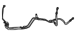 1635010624 - Cooling System: Cooler Pipe for Mercedes-Benz Image