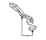 G929006020 - Electrical: Air Hose for Toyota Image