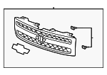 22827180 - Body: Grille for Chevrolet: Silverado 1500 Image