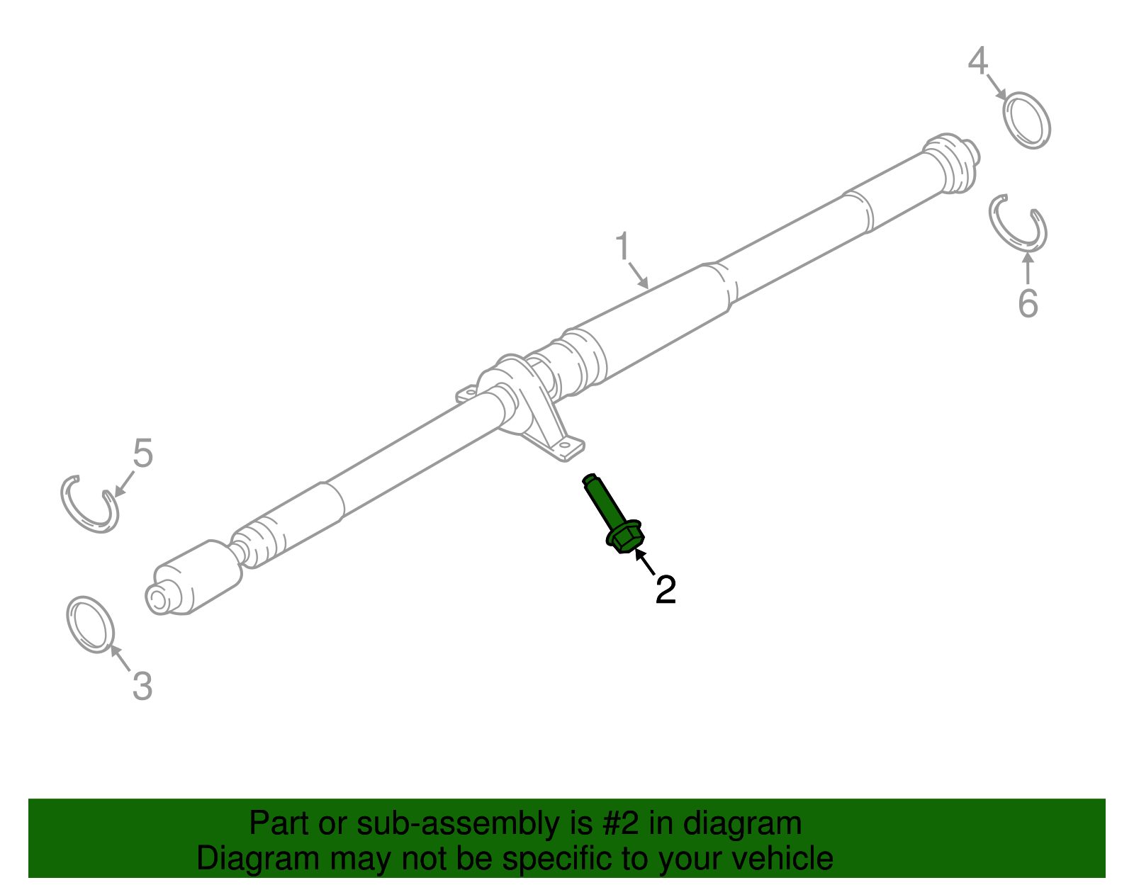 Trans Mount Bolt - Porsche (N-908-706-02)