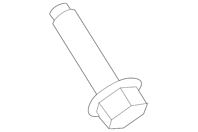 Trans Mount Bolt - Porsche (N-908-706-02)