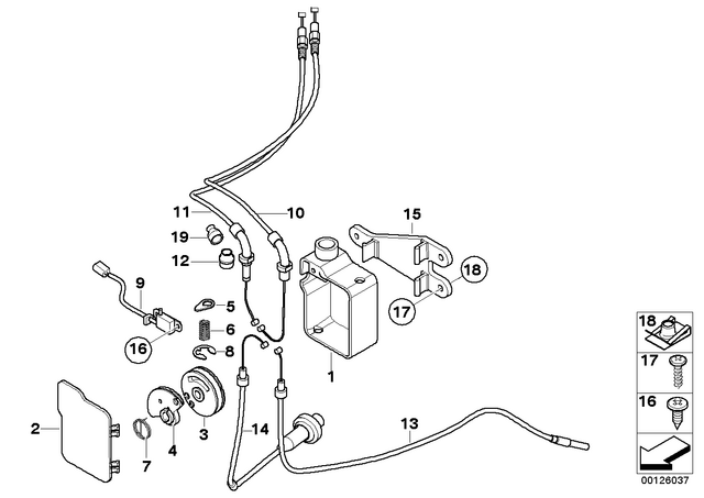 32737669314 - : Holder for BMW-Motorrad Image