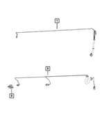 68784180AA - Body Sheet Metal Except Doors: Bin Wiring for Mopar Image