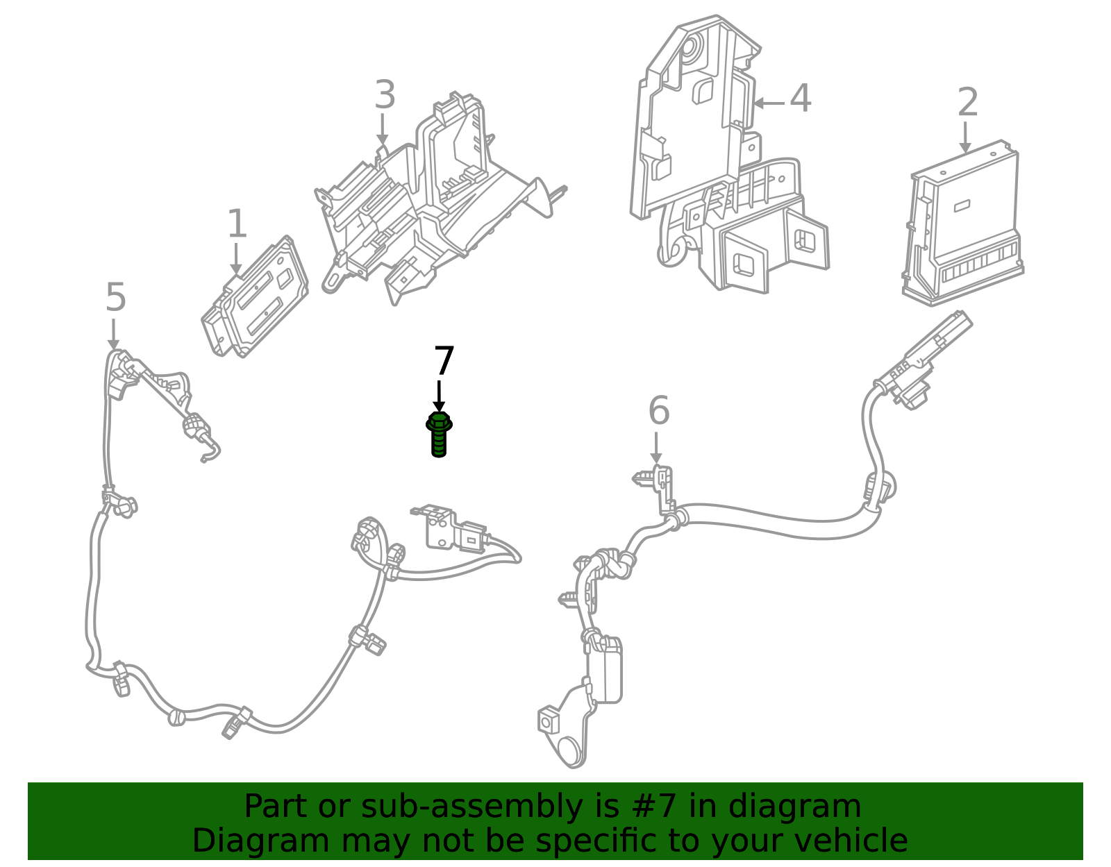 2022-2024 Cadillac CT5 Rear Sensor 84839972 | Shop Matick Buick GMC