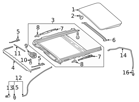 Sunroof for 2016 Mercedes-Benz E63 AMG S #3
