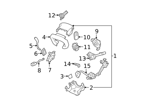 Anti-Theft Components for 2011 Buick Lucerne #0
