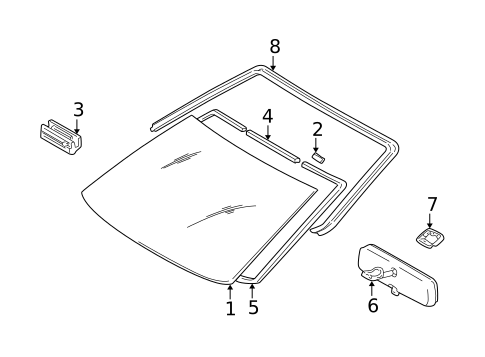 Reveal Moldings for 2004 Scion xB #0