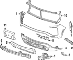 85754385 - Body: Bumper Cover for GM Image