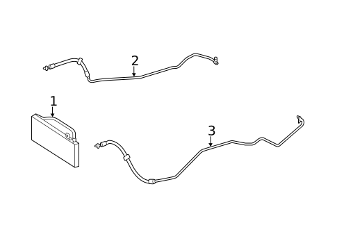 Trans Oil Cooler for 2013 Mercedes-Benz CL600 #0