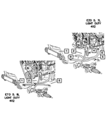 68164557AA - Steering: Power Steering Pressure Hose for Mopar Image