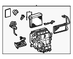 8705060480 - HVAC: Evaporator Assembly for Lexus: LX570 Image