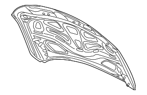 4G8823029B - Unclassified: Hood for Audi: A7 Quattro, RS7, S7 Image