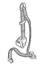 K52Y57771CCY - : Lap &amp; Shoulder Belt for Kia: Sedona Image