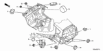 90615TF0003 - Interior/Bumper: CAP, WELD HOLE for Honda Image