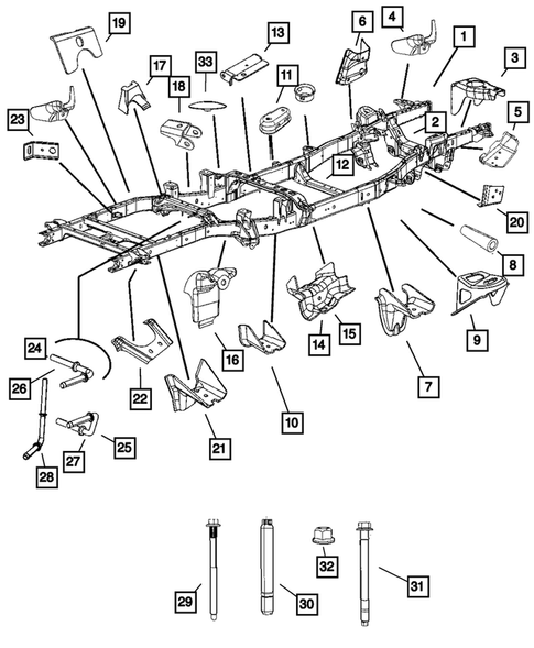 Frames for 2011 Ram 3500 #0