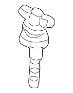 83853S84A00 - : Wheel, Spare Anchor for Honda: Accord, CR-Z Image