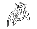 64330SZ3320ZZ - Body: Wheelhouse for Acura Image