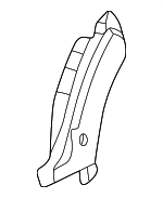 64321SZ3300ZZ - Body: Extension Panel for Acura Image