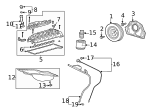55502647 - Engine: Valve Cover Gasket Set for GM Image