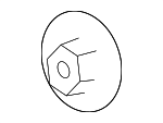 11514517 - Body: Fender Nut for GM Image
