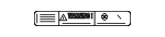 30896588 - Body: Caution Label for Volvo: 850, C70, S40, S60, S70, S80, V50, V70, XC70, XC90 Image