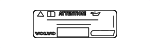 31276364 - Body: Info Label for Volvo: S80, XC60 Image