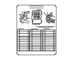 30659043 - Body: Fuse Box Label for Volvo: S80 Image