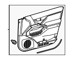 67620AK061C5 - : Door Trim Panel for Toyota Image