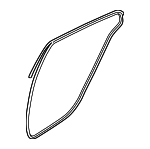 83120J3000 - Body: Weather-strip On Body for Hyundai: Veloster, Veloster N Image