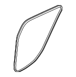 83140J3000 - Body: Door Weather-strip for Hyundai: Veloster, Veloster N Image