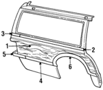 D9MY7420748A - Body: Overlay for Mercury: Grand Marquis, Marquis Image
