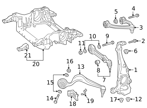 Suspension Components for 2016 Mercedes-Benz S63 AMG #1