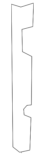 55395844AB - Body: Run Channel for Jeep: Wrangler, Wrangler JK Image