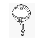 17138616418 - Belts &amp; Cooling: Engine Coolant Reservoir for BMW Image