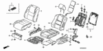 4810SB3000 - Interior/Bumper: C-CLIP SET, TRIM FASTENER (30 PIECES) for Honda Image