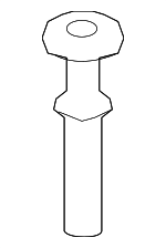 8T0881920 - Body: Headrest Guide for Audi: A4, A4 Quattro, A5, A5 Quattro, allroad, Q3, Q3 Quattro, Q5, RS5, S4, S5, SQ5 Image