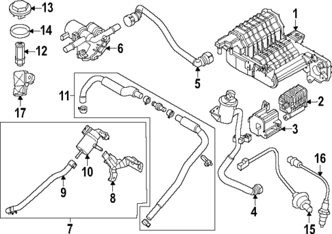 Emission Components for 2025 Kia Niro #0