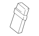 91524SR8A00 - Body: Quarter Glass Fastener for Honda: Accord, Civic Image