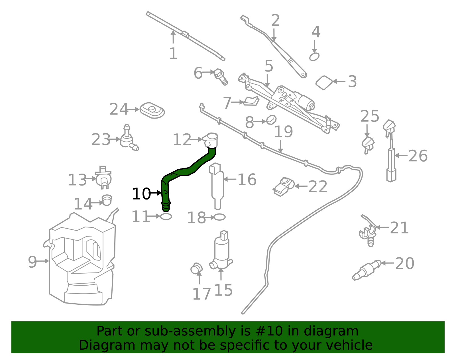 30784333 - High-Quality Washer Fluid Reservoir Filler Pipe for 2010 ...