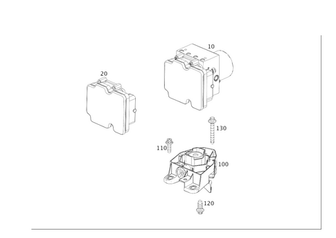 Hydraulic Unit for 2016 Mercedes-Benz S550e #0