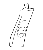 1L2Z7824346AAA - Body: Door Pillar Post Trim Set for Ford: Explorer | Lincoln: Aviator | Mercury: Mountaineer Image