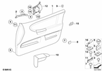 51417028800 - : Cover Airbag Right for BMW Image